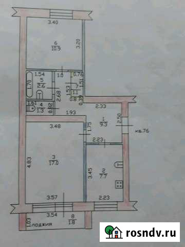 2-комнатная квартира, 50 м², 2/5 эт. на продажу в Моршанске Моршанск - изображение 1