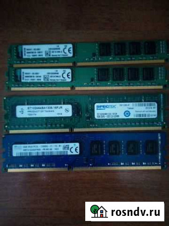 Оперативная память ddr3 8 gb,4 штуки Мценск - изображение 1