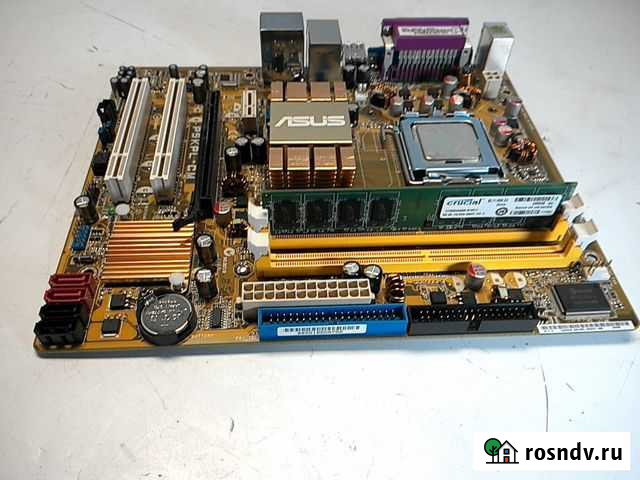 Сокет 775 g31 asus p5kpl cm Уфа - изображение 1