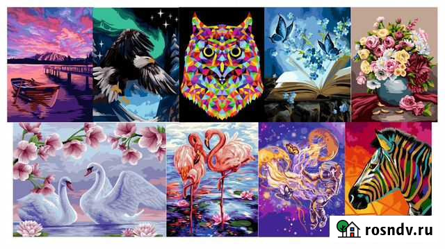 Картины по номерам Русская Живопись Картон 30x40 Мурино - изображение 1