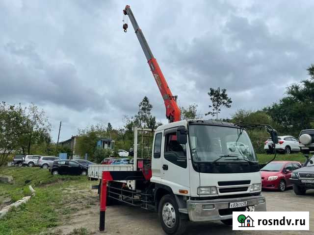 Услуги крана - манипулятора, воровайка, самогруз Благовещенск - изображение 1