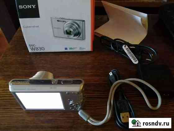 Новый Sony Cyber-shot DSC-W830 серебристый. Обмен Чита