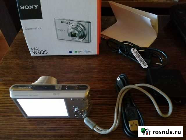 Новый Sony Cyber-shot DSC-W830 серебристый. Обмен Чита - изображение 1