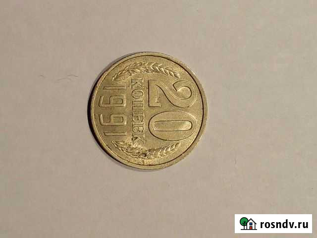 20 копеек 1991 спмд Мурино - изображение 1