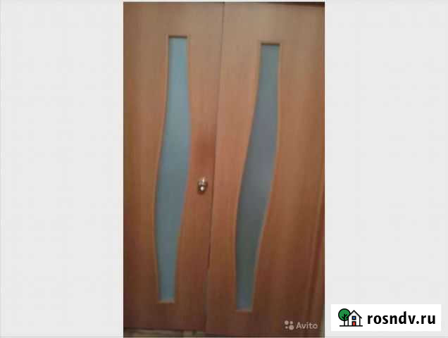 Межкомнатные двери бу 60см, 80 см глухие и стеклом Томск - изображение 1