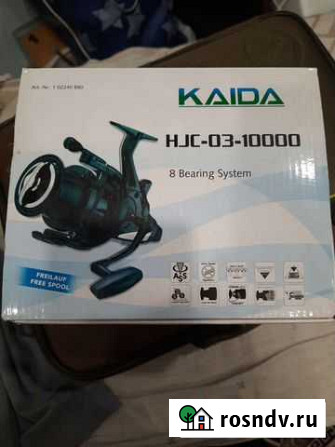 Катушка карповая с байтрайнером Kaida hjc03-10000 Липецк - изображение 1