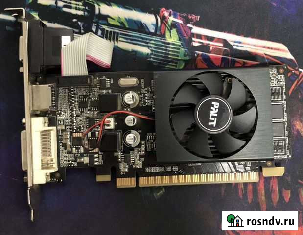 Видеокарта Palit Gt610 1Gb Челябинск - изображение 1