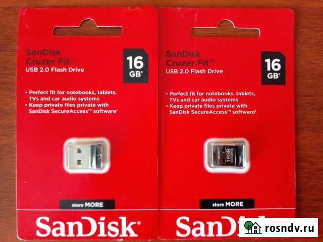 USB 2.0 и 3.1 SanDisk 16Gb и 32Gb Кузнецк - изображение 1