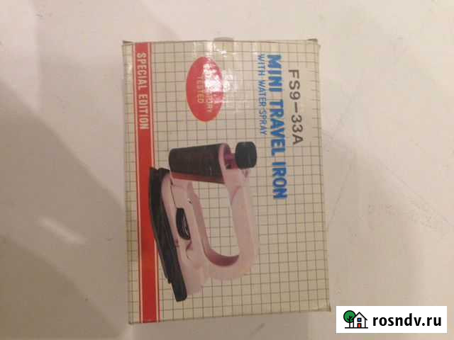 Утюжок мини для путешествий Москва - изображение 1