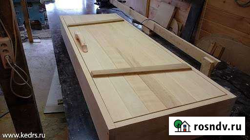 Двери из массива кедра Ачинск - изображение 1