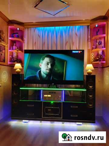 Мебельная секция отделана коленным стеклом 3 мм Мурманск - изображение 1