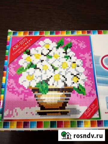 Алмазная живопись. Полевые цветы Липецк - изображение 1