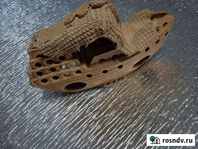 Грот для аквариума корабль Оренбург - изображение 1