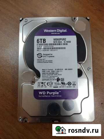 Жесткий диск WD Purple WD60purz Воронеж - изображение 1
