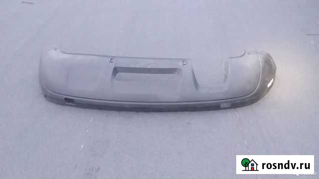 Юбка накладка заднего бампера Audi Q3 Химки - изображение 1