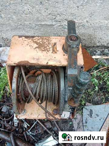 Лебедка ручная червячная Новокузнецк - изображение 1