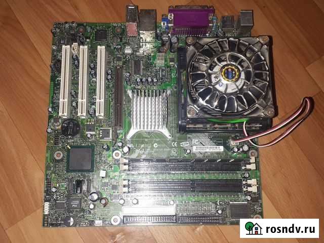 Материнская плата с процессором 478 сокет Сургут - изображение 1