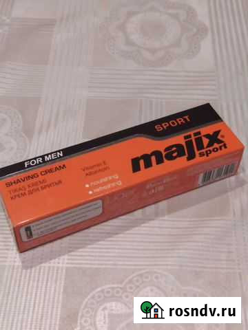 Крем для бритья majix sport (Турция) Челябинск - изображение 1