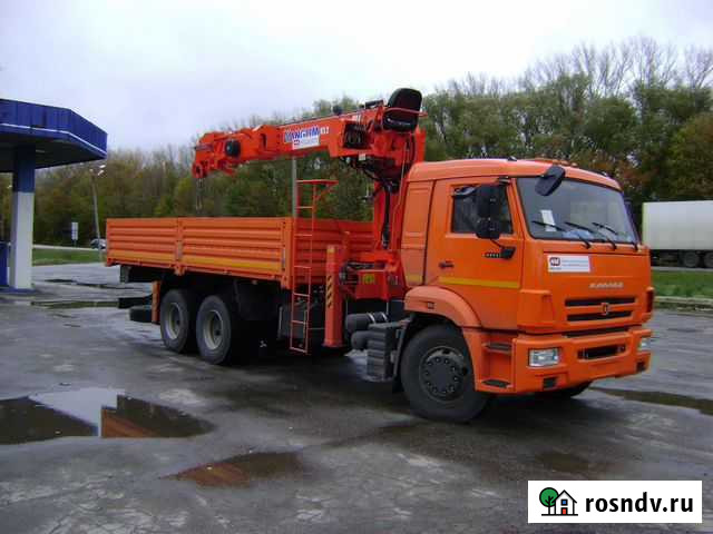 Услуги Камаз манипулятор 10 тонн Старый Оскол - изображение 1