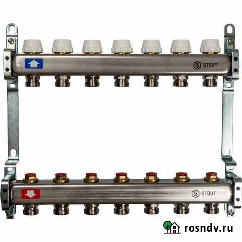 Stout Коллекторная группа нерж без расход. 7 вых Тбилисская - изображение 1