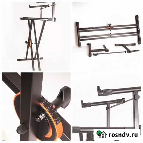 Стойка для клавишных, два этажа, Soundking Ижевск - изображение 1