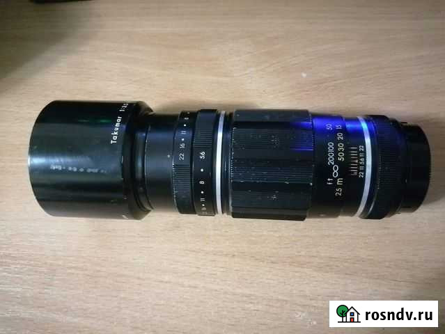 Tele-Takumar 200 mm f/ 5.6 М42 Иваново - изображение 1