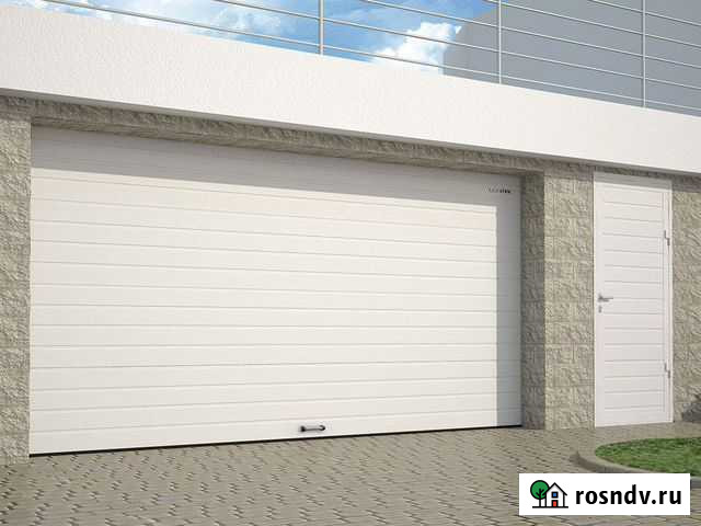 Ворота гаражные теплые секционные Кемерово - изображение 1