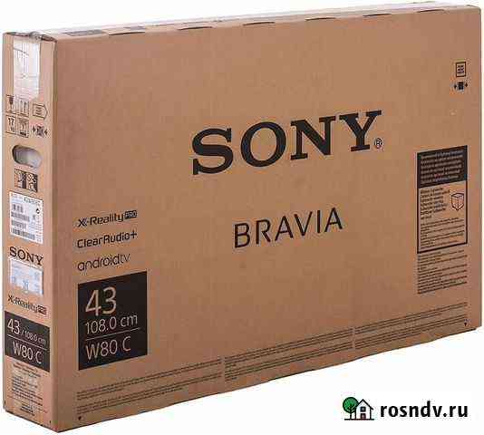 KDL 43W808 3D Bravia Sony голосовой андроид Ижевск