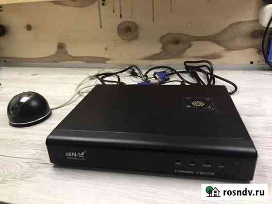 Видеонаблюдение (регистратор с hdd + камера) Казань