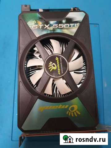 Видеокарта gtx 550ti 1gb Ульяновск - изображение 1