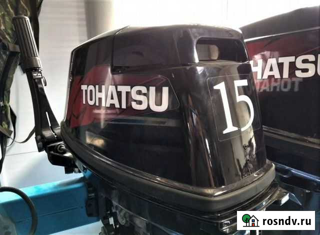 Лодочный мотор Tohatsu 15 (б/у) Чита - изображение 1