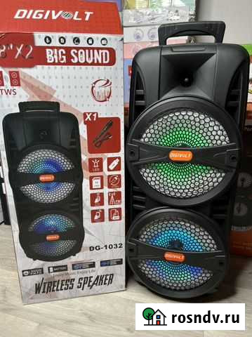 Напольная акустика беспроводная + микрофон караоке Кемерово - изображение 1