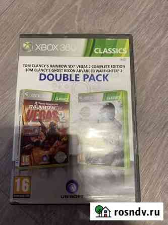 Rainbow six vegas 2 + Ghost recon AW2 xbox 360 Астрахань