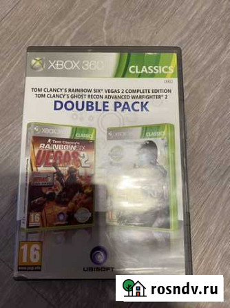 Rainbow six vegas 2 + Ghost recon AW2 xbox 360 Астрахань - изображение 1