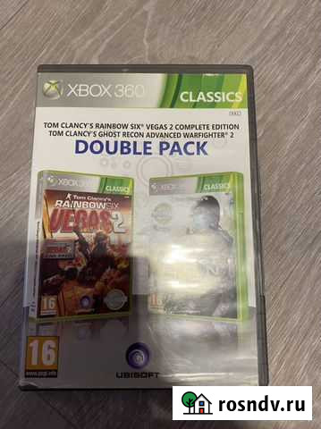 Rainbow six vegas 2 + Ghost recon AW2 xbox 360 Астрахань - изображение 1