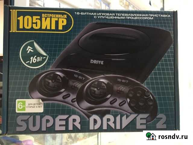 Игровая приставка Sega Сега Super Drive 2 105 игр Челябинск - изображение 1