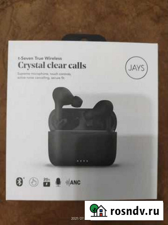 Беспроводные наушники jays T-Seven True Wireless Березники - изображение 1