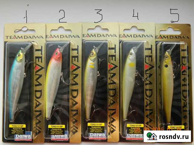 Воблер daiwa2101SP, TDM 1121SP Ульяновск - изображение 1