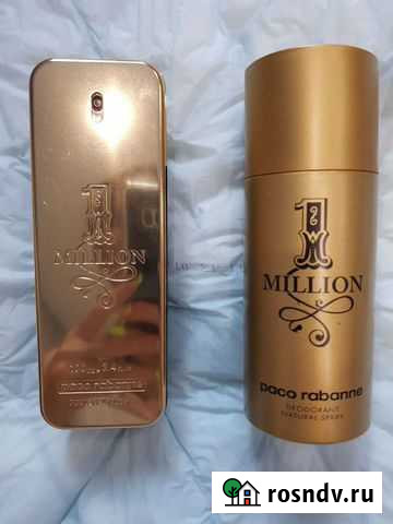 Мужская туалетная вода оригинал Paco Rabanne 1 mil Ульяновск - изображение 1