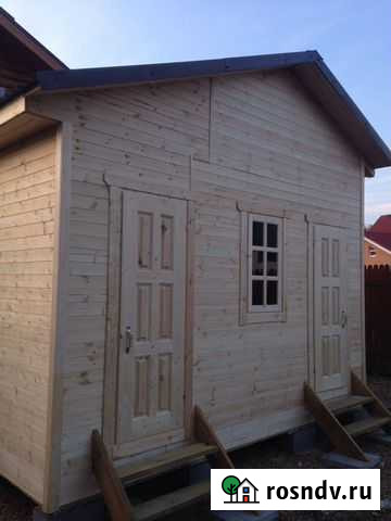 Каркасно-щитовой хозблок для дачи под ключ 4х3 Жуковский - изображение 1