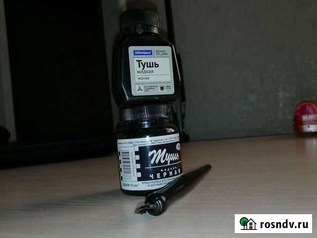 Перо с чернилами Новосибирск - изображение 1