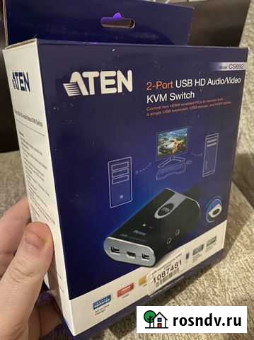 KVM Switch (переключатель) Aten CS692 Оренбург - изображение 1