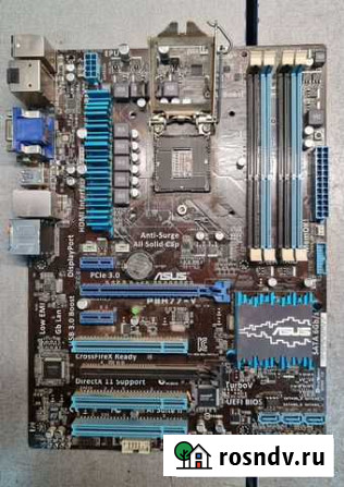 Материнская плата Asus P8H77-V Брянск - изображение 1