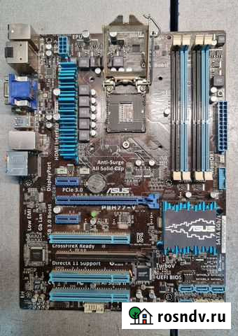 Материнская плата Asus P8H77-V Брянск - изображение 1