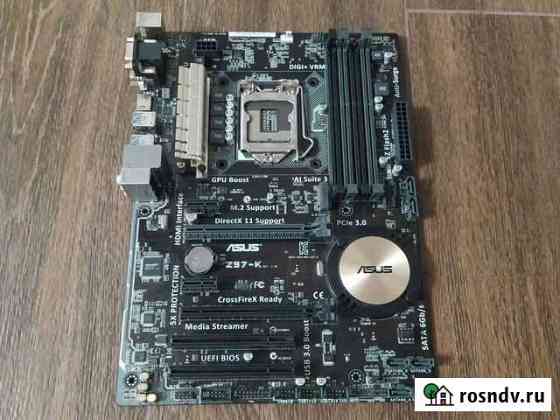 Материнская плата Asus Z97-K сокет 1150 Новороссийск