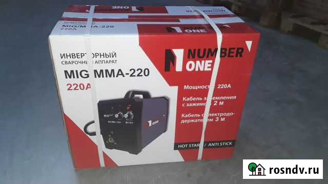 Полуавтомат сварочный Number One Mig 220 Аксай - изображение 1