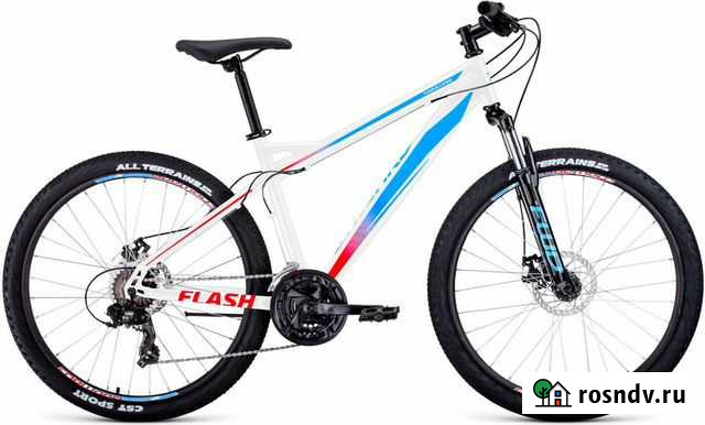 Велосипед forward flash 26 2.2 S Disk (2021) бело Ростов-на-Дону - изображение 1