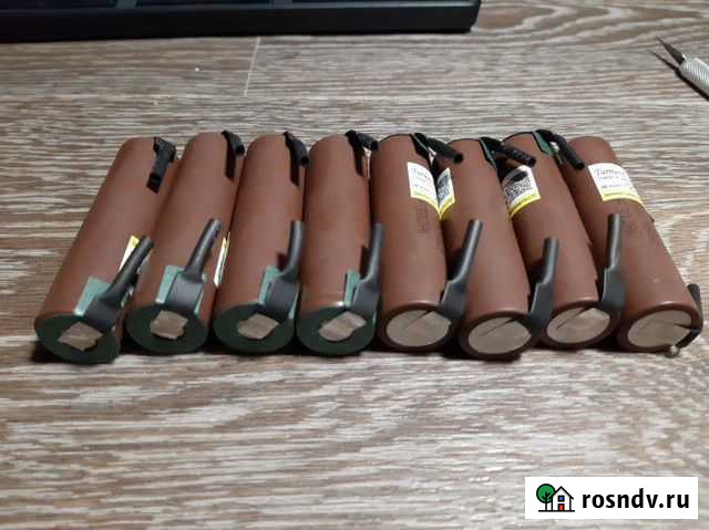 Новые аккумуляторы 18650 30А Хабаровск - изображение 1