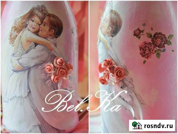 Декупаж бутылок Челябинск - изображение 1