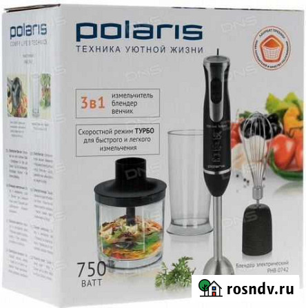 Блендер Polaris PHB 0742 - 3 в 1: Борисоглебск - изображение 1